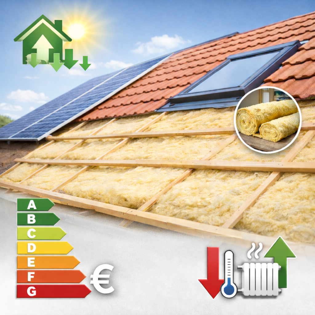 Isolation des combles : amélioration de l’efficacité énergétique et confort thermique